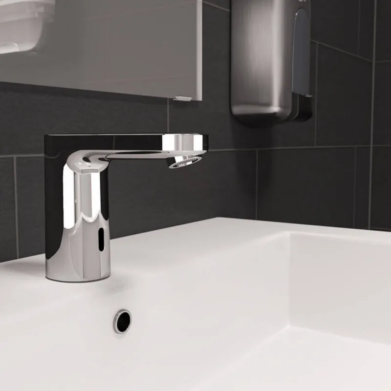Elektronische Wastafelkraan HansGrohe Vernis Blend Gemengd Water en Batterij Chroom Alleen Vandaag