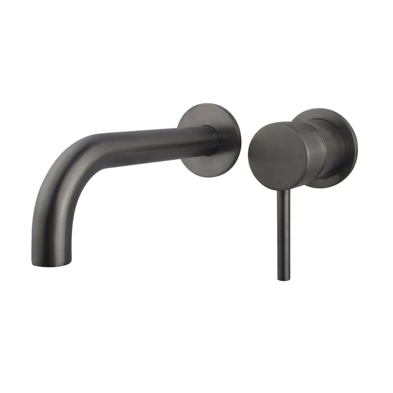 Gratis Retour Afbouwdeel Eenhendel Wiesbaden Caral Wastafelkraan Met Coldstart Gunmetal