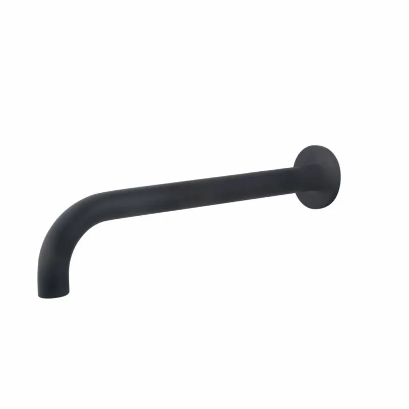 AQS Wastafelkraan Uitloop Rond 31.3 cm Mat Zwart Aanbieding