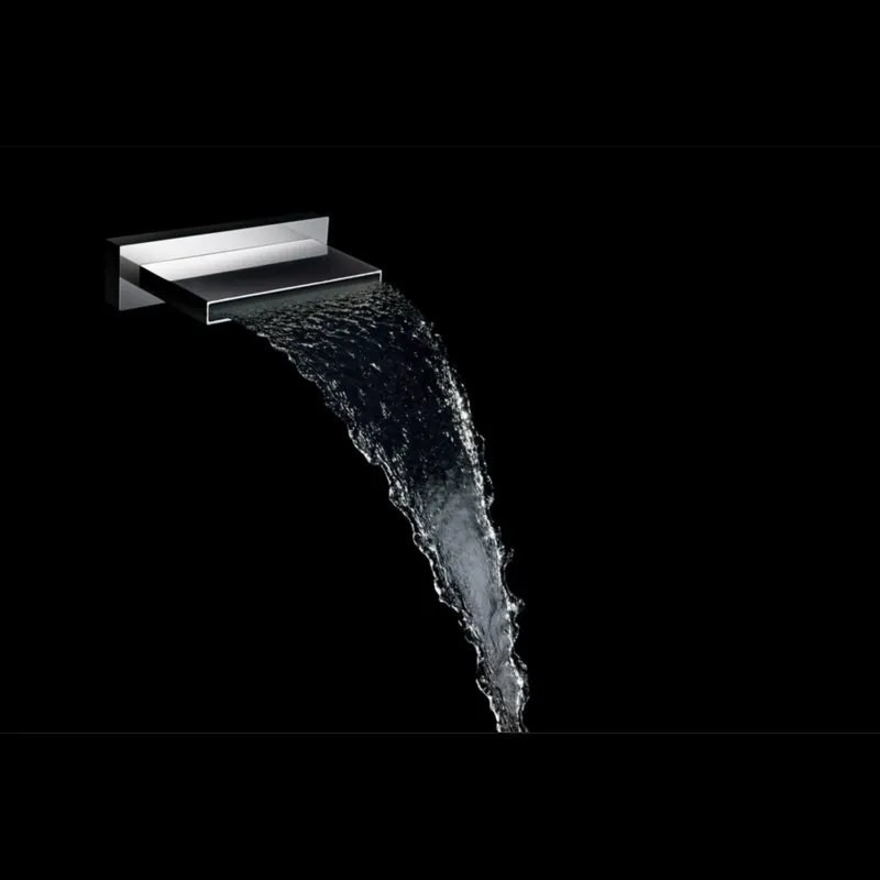 Inbouw Baduitloop Boss & Wessing Ultra met Waterval Uitloop Chroom Premium