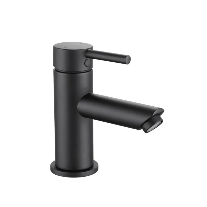 Speciale Aanbieding Wastafelkraan Boss & Wessing Colorato Laag Model Mat Zwart Messing