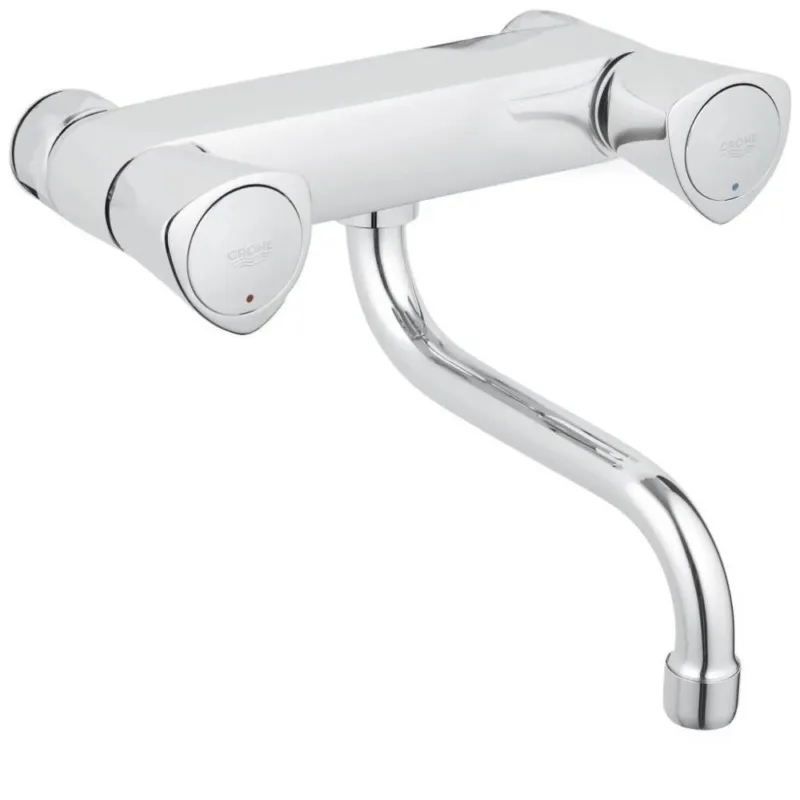 Aanbieding Costa S Wandkraan Met Onderuitloop Chroom