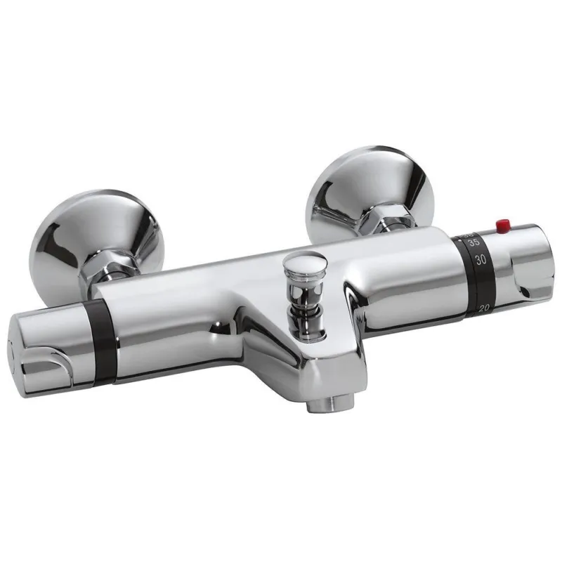 Thermostatische Badmengkraan Bragi Chroom 15Cm Gratis Retour