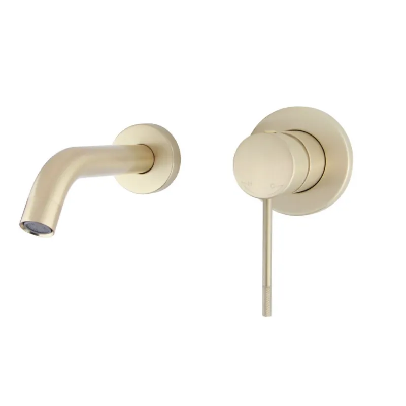 Betaalbaar Best-Design "Nancy-Decorata" Inbouw-Wandmengkraan Uitl=20cm Mat-Goud