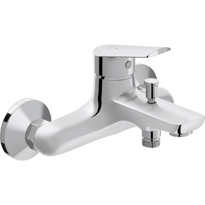 Badkraan Duravit No.1 Met Omstel Met Koppelingen Delen Chroom Hart Op Hart 15cm Betaalbaar