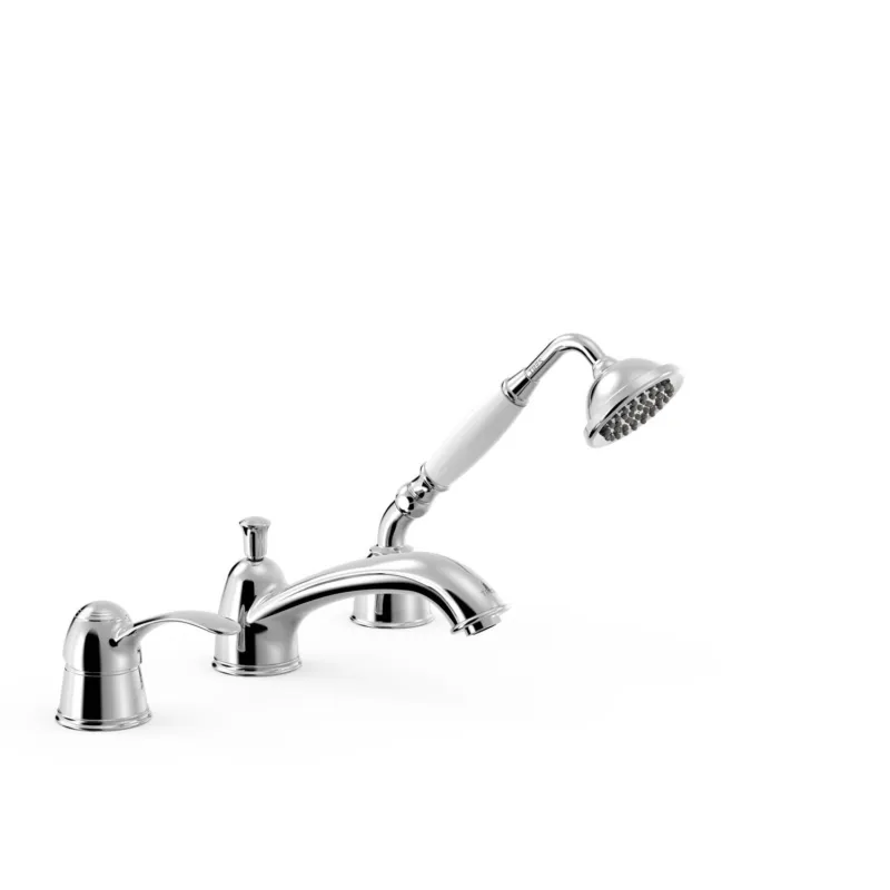 Goedkoop Badrandkraan Tres Clasic Mengkraan Incl. Handdouche Chroom