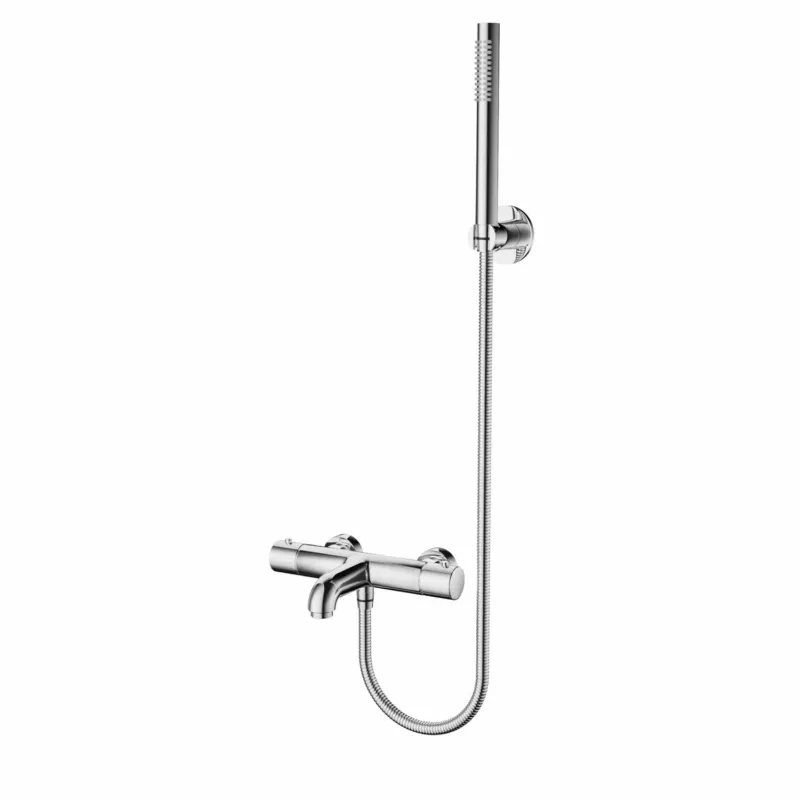 Bad/Douchekraan Aquasplash Colorato Opbouw Thermostatisch Chroom Veilige Betaling