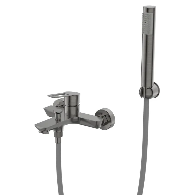 Koopje Bad/Douchekraan Sanimar Tirreno Compleet Gunmetal