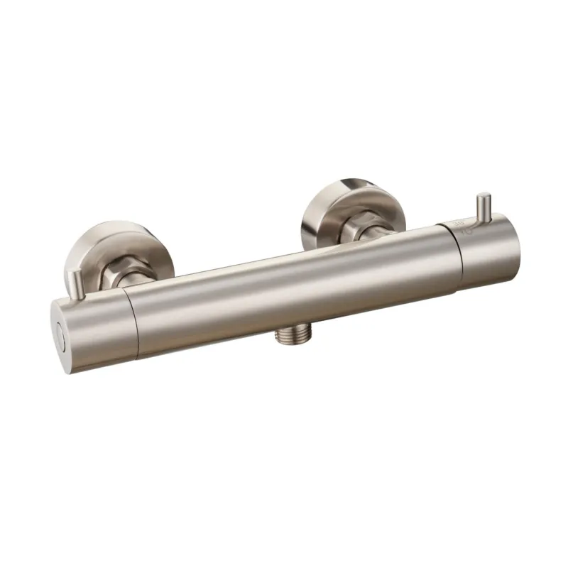 Gratis Retour Douchekraan Go by van Marcke Cocoon Inox Opbouw Thermostatisch Brushed Nikkel