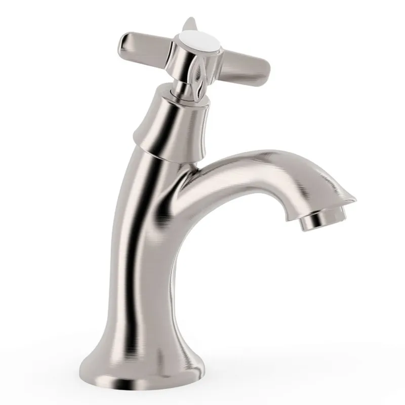 Wastafelkraan Tres Clasic 1 waterleiding of voormengsysteem RVS Favoriet