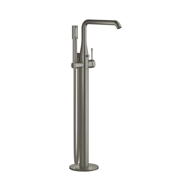 Actieprijs Vrijstaande Badkraan Grohe Essence New Met Douchegarnituur Hard Graphite Geborsteld