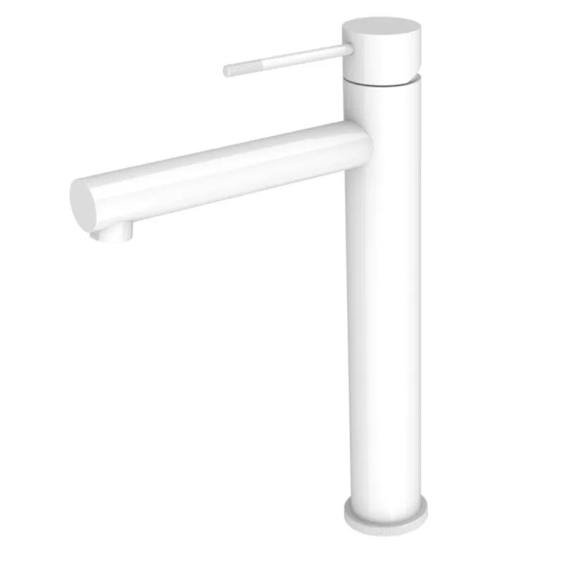 Koopje Wastafelkraan Best Design White Mengkraan Hoog Mat Wit