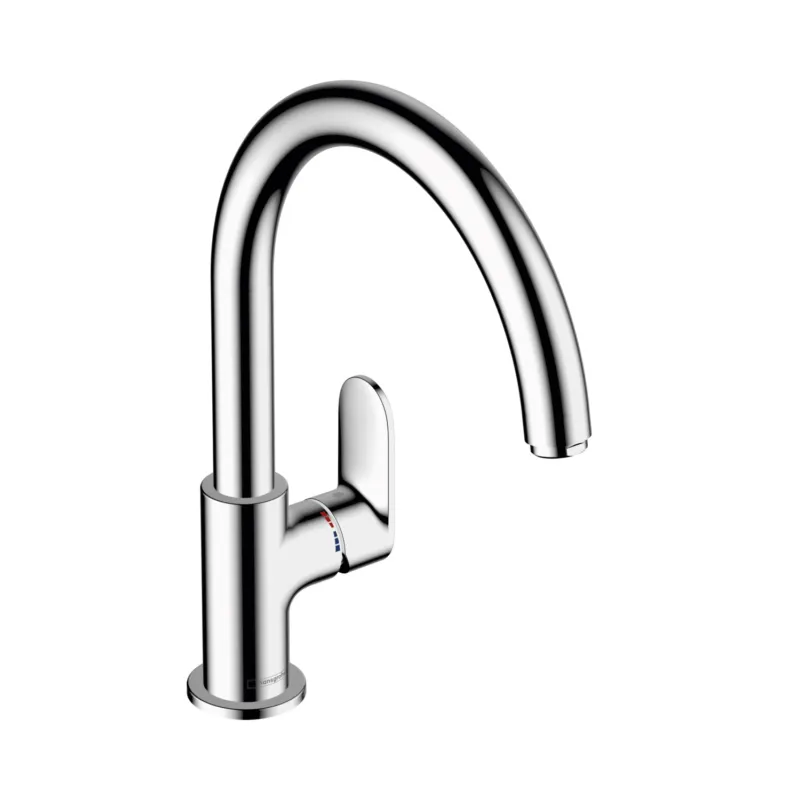 Laatste Versie Keukenmengkraan HansGrohe Vernis Blend M35 Eengreeps Met Draaibare Uitloop Chroom
