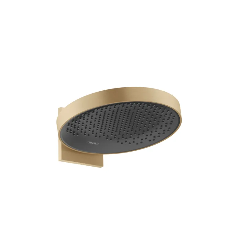Populair Hoofddouche Rainfinity HansGrohe PowderRain 360 1jet Met Douche-arm Geborsteld Brons