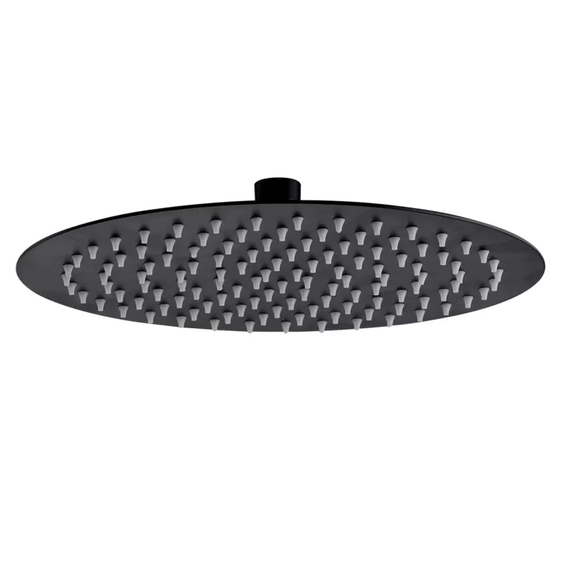 Exclusieve Aanbieding Hoofddouche BWS Colorato Rond 40 cm Mat Zwart
