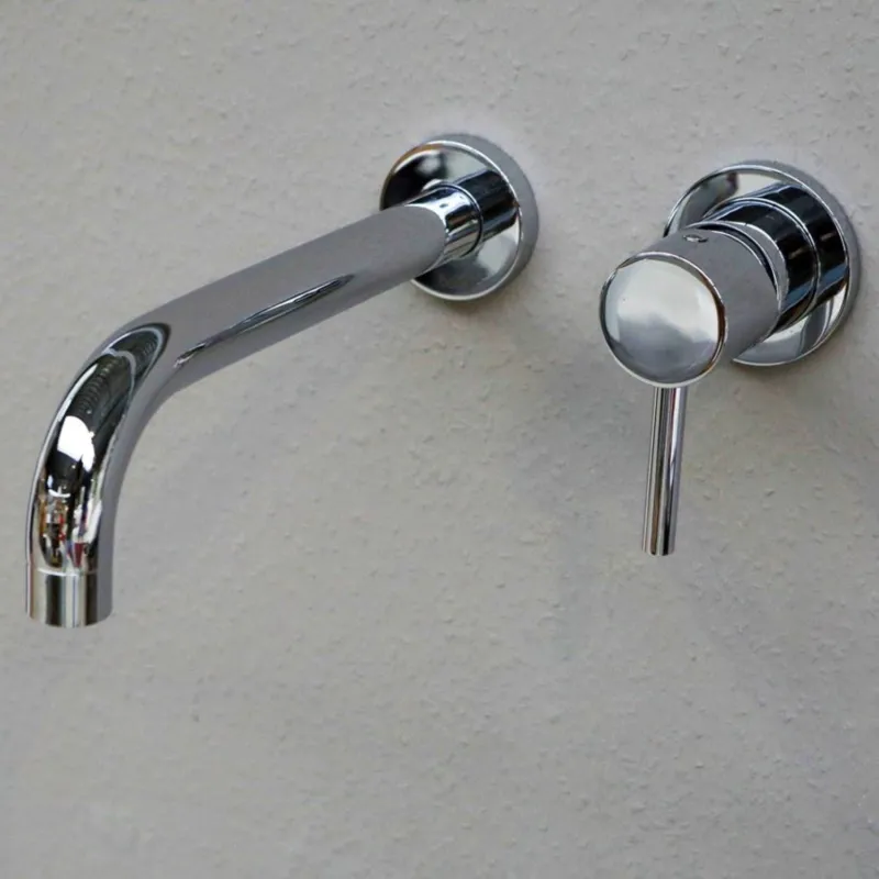 Gratis Retour Inbouw Wastafelmengkraan Wandbevestiging Luca Sanitair Bongio Choom 22 cm