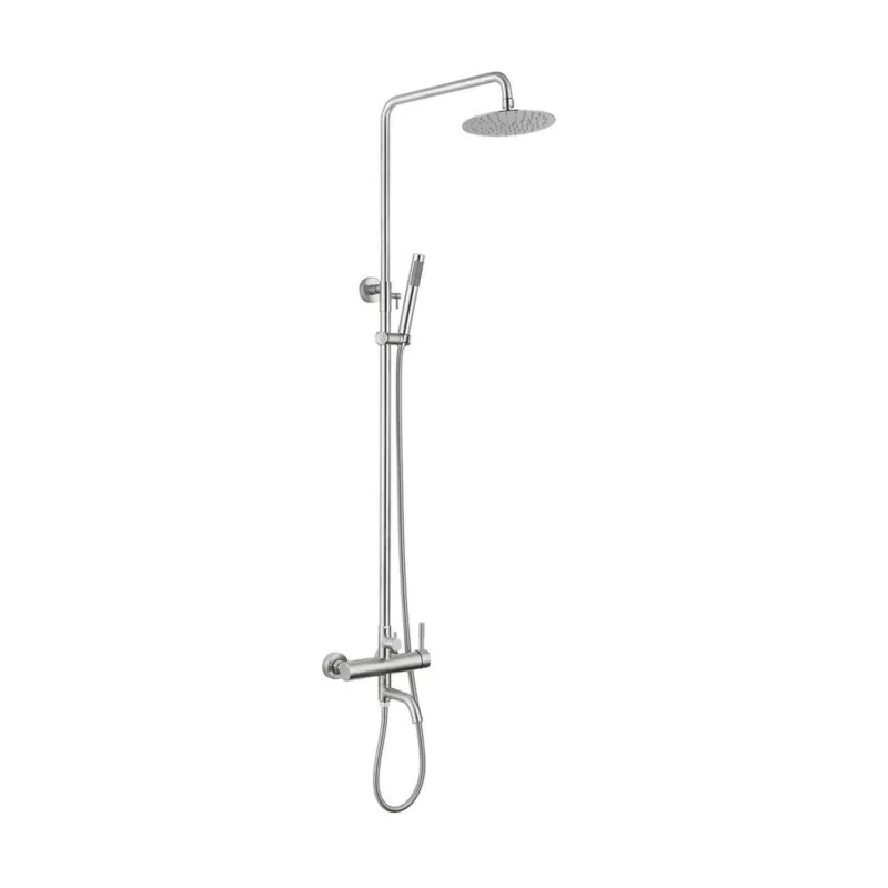 Hoge Kwaliteit Regendouche Opbouwset Sapho Minimal Douche / Bad RVS (incl. douchemengkraan)