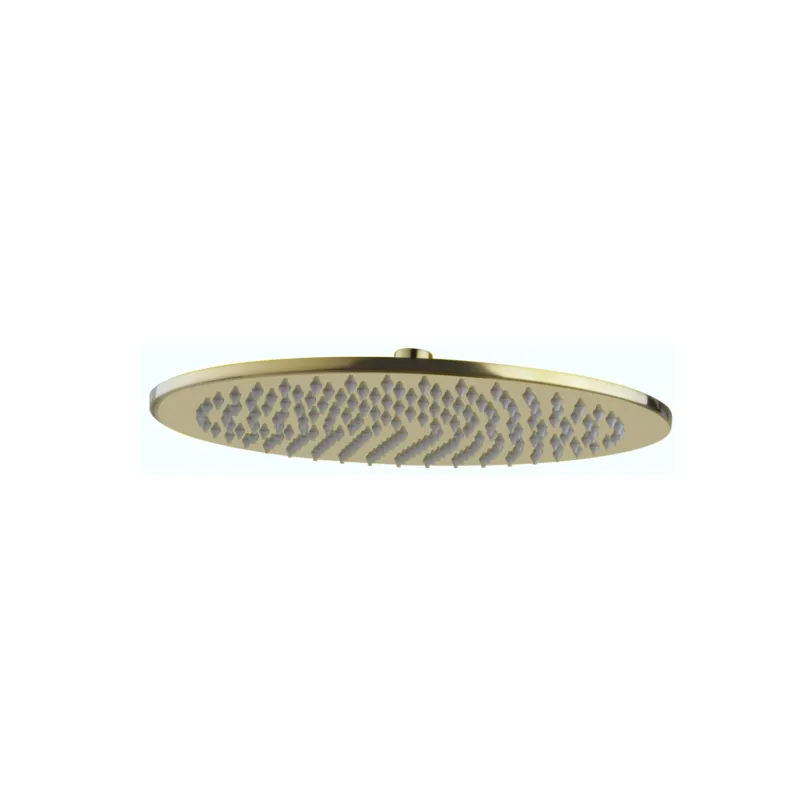 Korting Luxe Hoofddouche Wiesbaden Rond 30 cm Geborsteld Messing