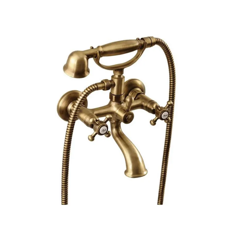 Badmengkraan Sapho Antea met Handdouche 2-knop 11 cm Brons Snelle Levering