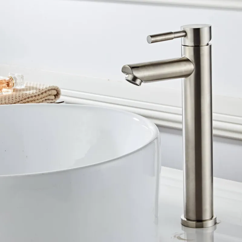 Actieprijs Hoge Wastafelkraan BWS Exclusive Eenhendel 304 RVS