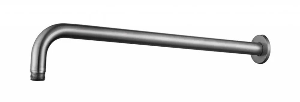 Korting 304-Gebogen Douchearm Rond Muurbevestiging 40Cm Rvs
