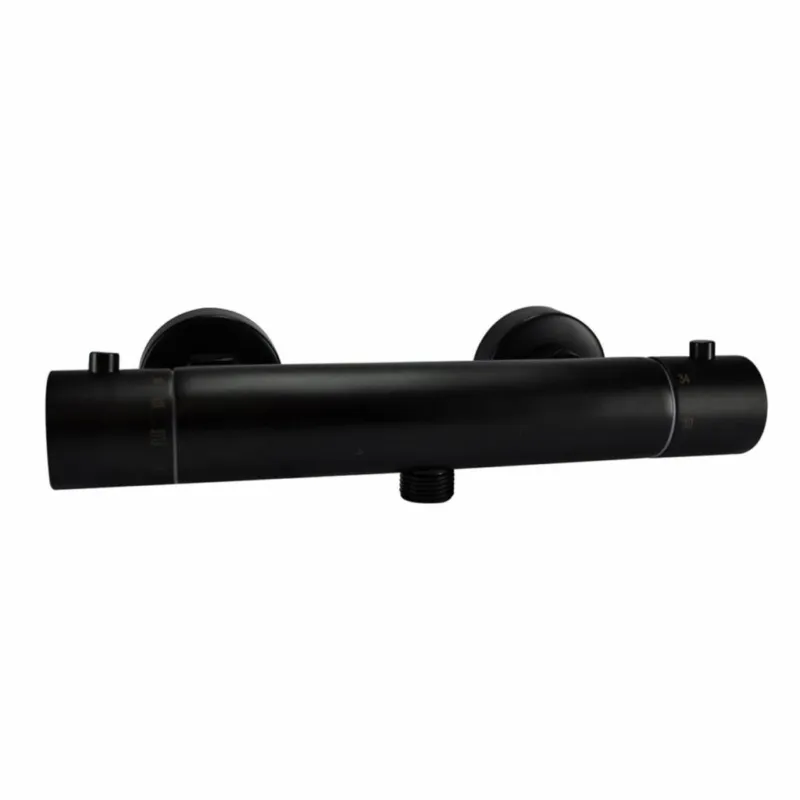 Thermostatische Douchemengkraan Rimini H.O.H. 15 Cm Mat Zwart Bestseller