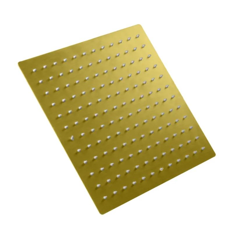 Gereduceerde Prijs Inbouw Douchekop BWS Mia 30x30cm Geborsteld Goud