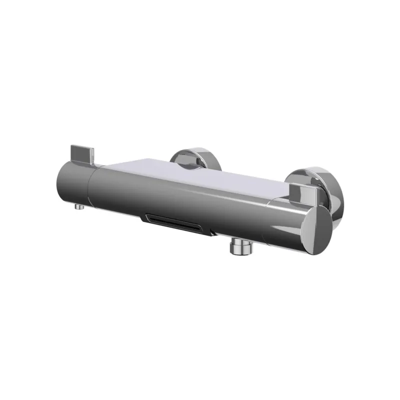 Actieprijs Badthermostaatkraan IVY Pact Opbouw Omstel Met Cascade Uitloop Met Omstel Cooltouch Chroom