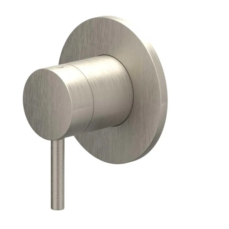 Afbouwdeel IVY Bond 2-Weg Stop-Omstel Geborsteld Nickel PVD Direct Verzonden