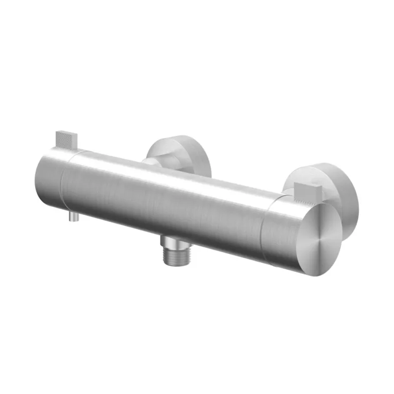 Douchethermostaatkraan IVY Tribe Opbouw Cooltouch Geborsteld RVS316 Favoriet