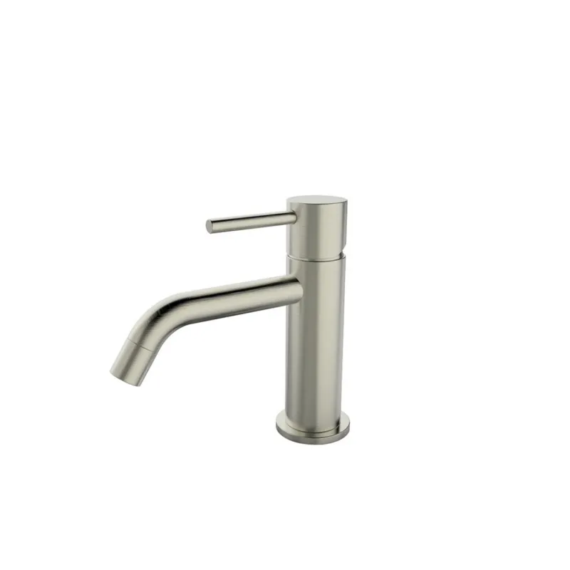 Wastafelmengkraan Opbouw BWS Uitloop 6.5 cm 1-hendel Geborsteld Staal Superprijs
