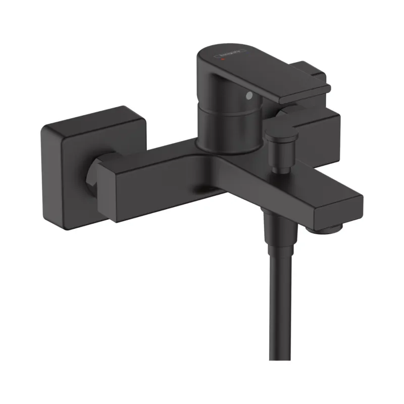 Badmengkraan Opbouw HansGrohe Vernis Shape Eengreeps Mat Zwart Dagaanbieding