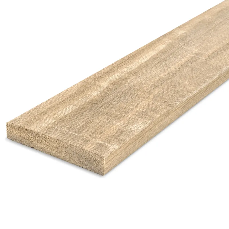 accoya - plank Accoya plank - 32x205 mm - fijnbezaagd / ruw - plank voor buiten - accoyahout MC <5% - Accoya plank - 32x205 mm - ruw: 480 cm Laatste Versie