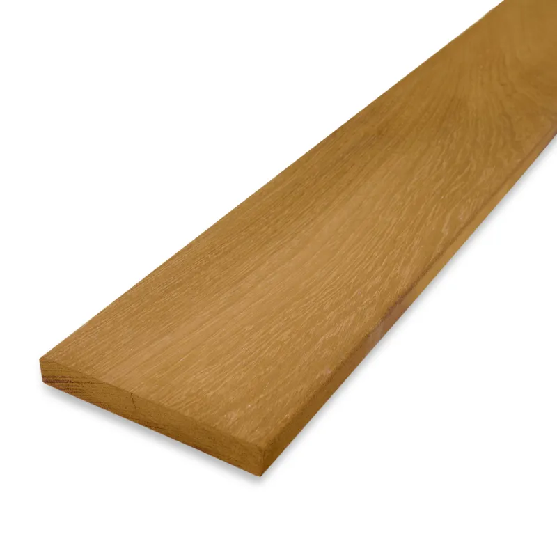 hardhout - plank Guariuba plank - 21x145 mm - geschaafd - plank voor buiten - guariuba hardhout KD 18-20% - Guariuba plank - 21x145 mm - geschaafd: 215 cm Voordeelprijs