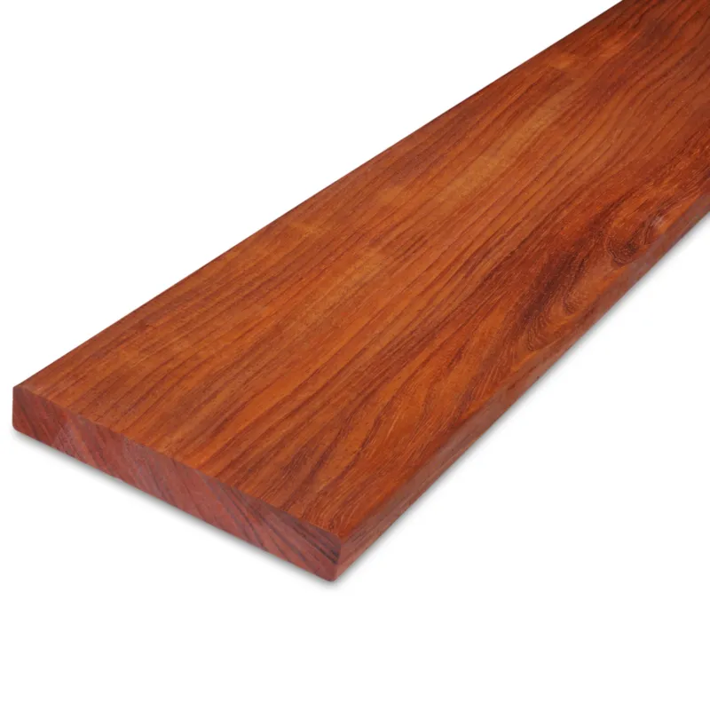 Bestseller hardhout - plank Padoek plank - 21x140 mm - geschaafd - plank voor buiten - padouk hardhout AD 20-25% - Padouk plank - 21x140 mm - geschaafd: 100 cm