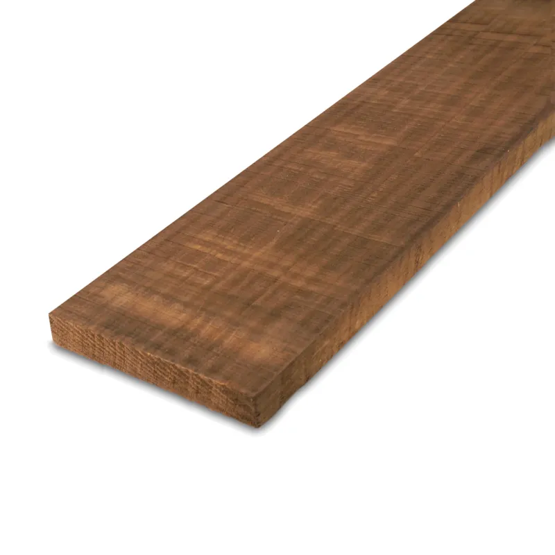thermo - plank Thermo ayous plank - 26x155 mm - fijnbezaagd / ruw - plank voor buiten - thermisch gemodificeerd ayous hout KD 8-12% - Thermo ayous plank - 26x155 mm - ruw: 210 cm Snelle Levering