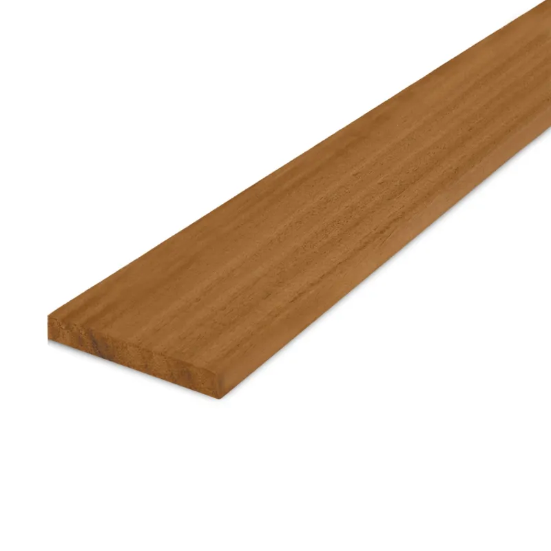 Weekendaanbieding thermo - plank Thermo ayous plank - 28x140 mm - geschaafd - plank voor buiten - thermisch gemodificeerd ayous hout KD 8-12% - Thermo ayous plank - 28x140 mm - geschaafd: 215 cm
