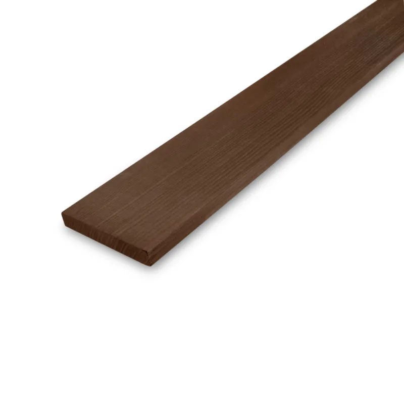 Gratis Retour thermo - plank Thermo essen plank - 21x64 mm - geschaafd - plank voor buiten - thermisch gemodificeerd essenhout KD 8-12% - Thermo essen plank - 21x64 mm - geschaafd: 220 cm
