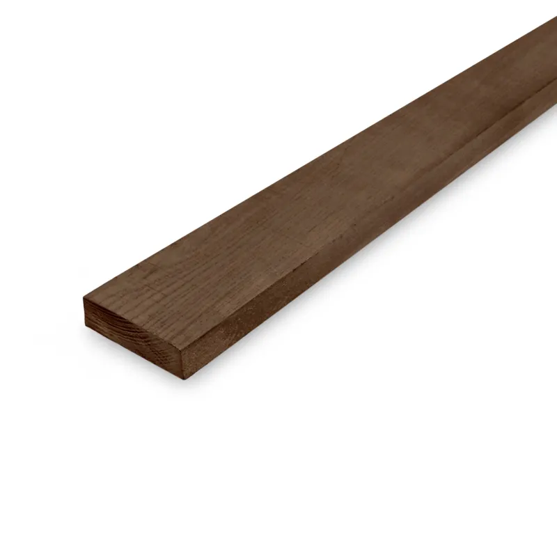 thermo - plank Thermo essen plank - 26x75 mm - fijnbezaagd / ruw - plank voor buiten - thermisch gemodificeerd essenhout KD 8-12% - Thermo essen plank - 26x75 mm - ruw: 220 cm Populair