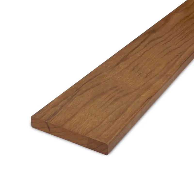 Uitverkoop thermo - plank Thermo fraké plank - 21x115 mm - geschaafd - plank voor buiten - thermisch gemodificeerd frake hout KD 8-12% - Thermo fraké plank - 21x115 mm - geschaafd: 215 cm
