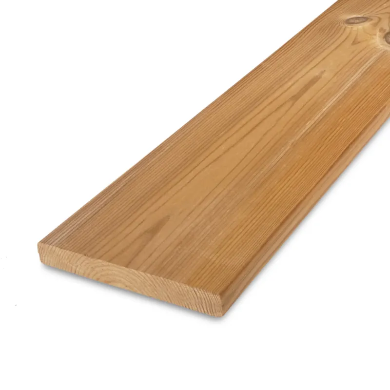 Alleen Vandaag thermo - plank Thermo grenen plank - 21x140 mm - geschaafd - plank voor buiten - thermisch gemodificeerd grenenhout KD 8-12% - Thermo grenen plank - 21x140 mm - geschaafd: 250 cm