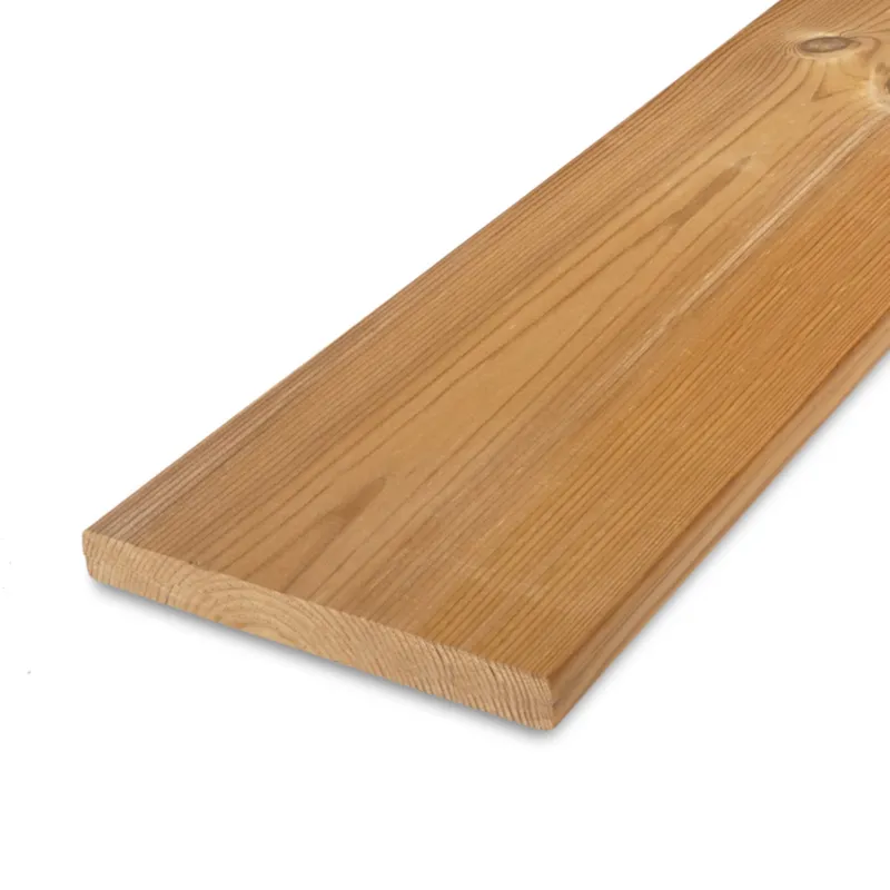 thermo - plank Thermo grenen plank - 21x185 mm - geschaafd - plank voor buiten - thermisch gemodificeerd grenenhout KD 8-12% - Thermo grenen plank - 21x185 mm - geschaafd: 300 cm Koopje
