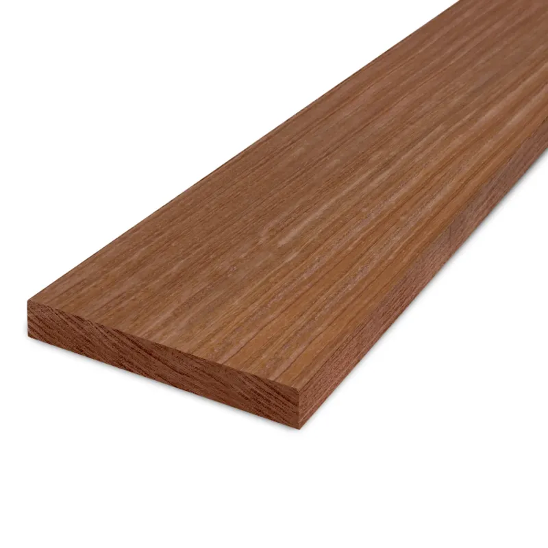 Alleen Vandaag hardhout - plank Cumaru plank - 28x185 mm - geschaafd - plank voor buiten - cumaru hardhout KD 18-20% - Cumaru plank - 28x185 mm - geschaafd: 605 cm