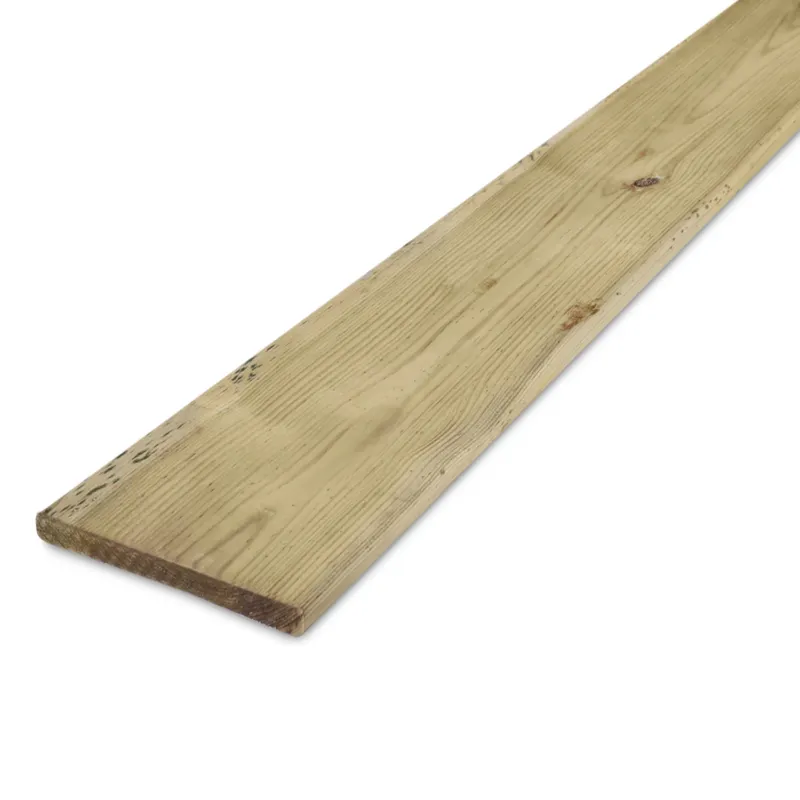 grenen - plank - geimpregneerd Geïmpregneerd grenen plank - 16x140 mm - geschaafd - plank voor buiten - geïmpregneerd grenenhout KD 18-20% - Geïmpregneerd grenen plank - 16x140 mm - geschaafd: 240 cm Hoge Kwaliteit