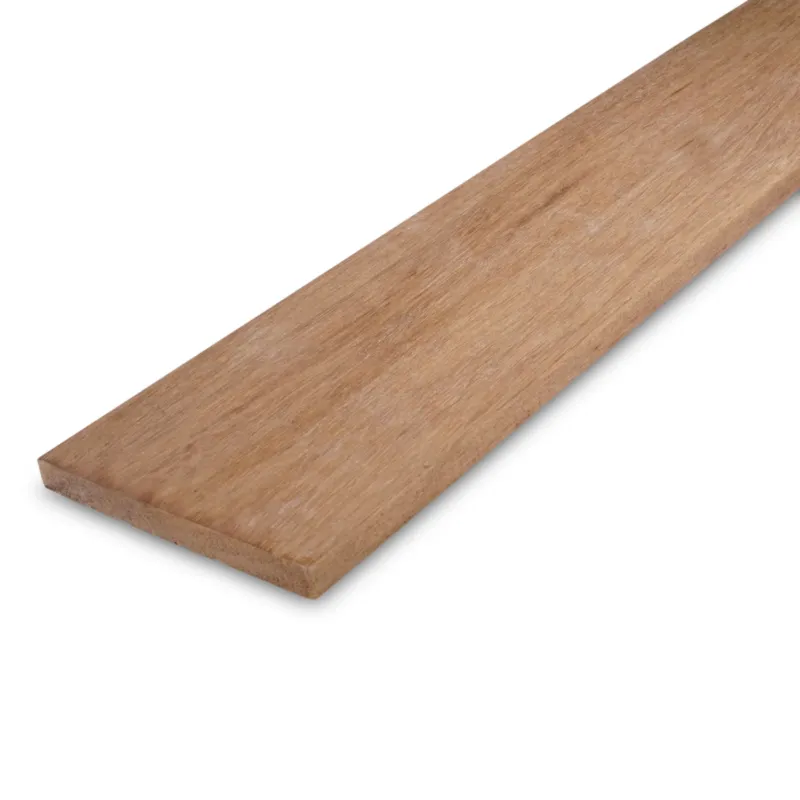 Alleen Vandaag hardhout - plank Keruing plank - 15x140 mm - geschaafd - plank voor buiten - keruing hardhout KD 18-20% - Per bundel - 84 stuks - Keruing plank - 15x140 mm - geschaafd: 395 cm