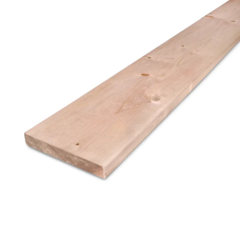 vuren - plank - geimpregneerd Red class wood plank - 16x140 mm - geschaafd - plank voor buiten - geïmpregneerd red class vuren KD 18-20% - per bundel - 216 stuks - Red class wood plank - 16x140 mm - geschaafd: 180 cm Korting