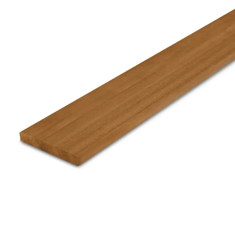 Aanbieding thermo - plank Thermo ayous plank - 18x68 mm - geschaafd - plank voor buiten - thermisch gemodificeerd ayous hout KD 8-12% - Thermo ayous plank - 18x68 mm - geschaafd: 365 cm