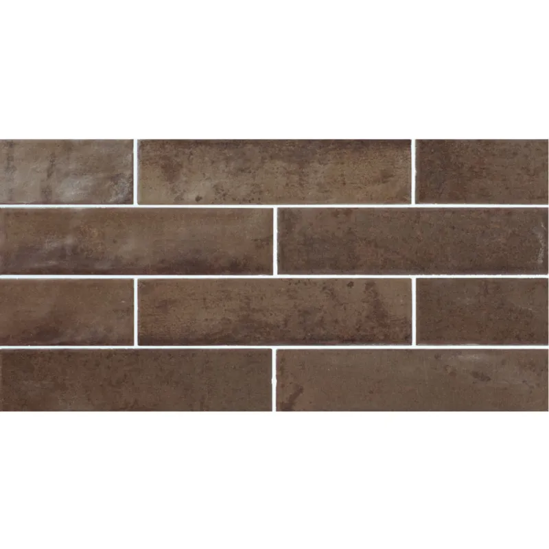 Wandtegel Magnetism Corten 6.3x25 cm (Prijs per M2) Merkproduct