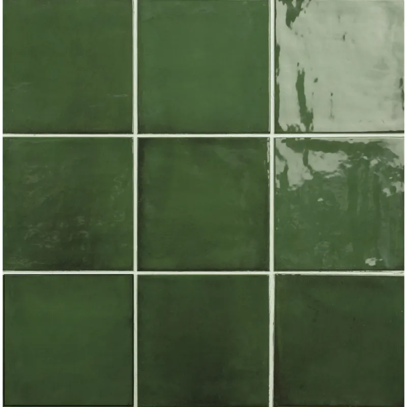 Wandtegel Fayenza Green 12.3x12.3 cm (Prijs per M2) Merkproduct