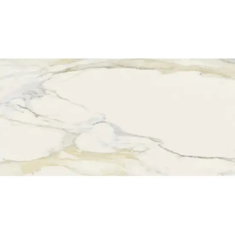 Actieprijs Vloertegel Douglas & Jones Magnum 60x120 cm Marmerlook Gerectificeerd 6 mm Geglazuurd Cal Gold (prijs per m2)